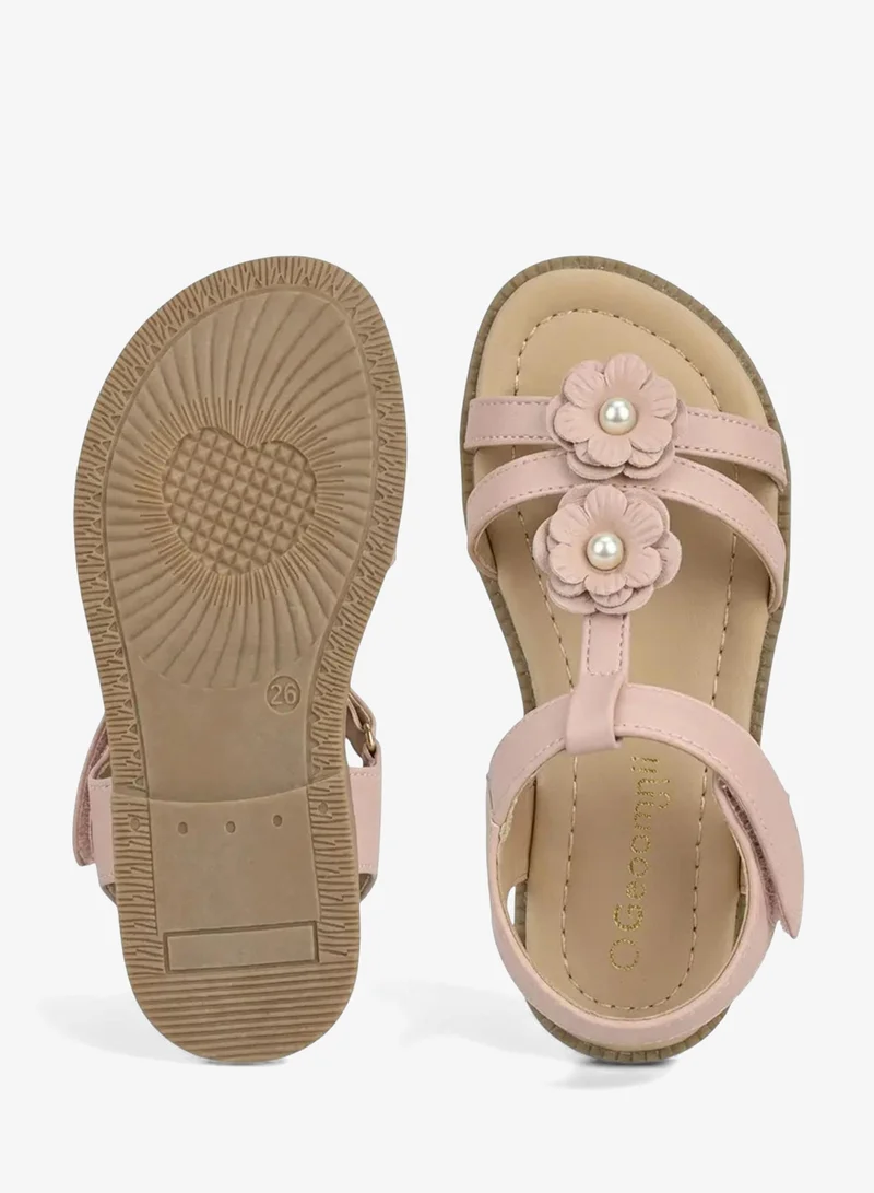 Geoomnii  Infant Girls’ Sandals with Backstrap – Soft, Comfortable & Secure Fit for Women | Best Price UAE