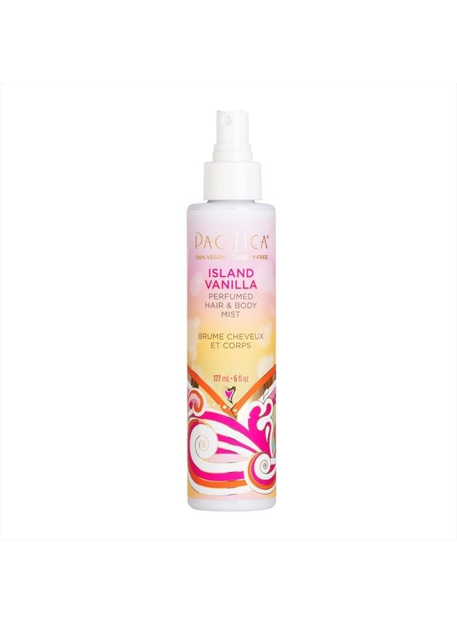 Pacifica Beauty, Island Vanilla Hair Perfume & Body Mist, Best Warm Vanilla Scent, Natural + Essential Oils, Alcohol Free, 100% Vegan and Cruelty Free, Clean Fragrance  - Image 1