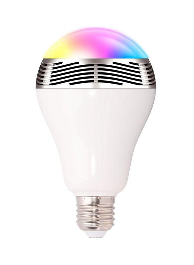 NIBEMINENT Bluetooth LED Bulb With Speaker White  - Image 1