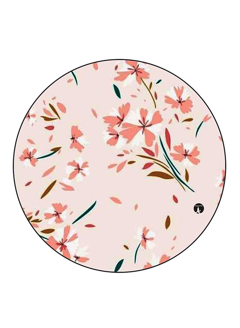RKN Flowers Printed Mouse Pad  Multicolour