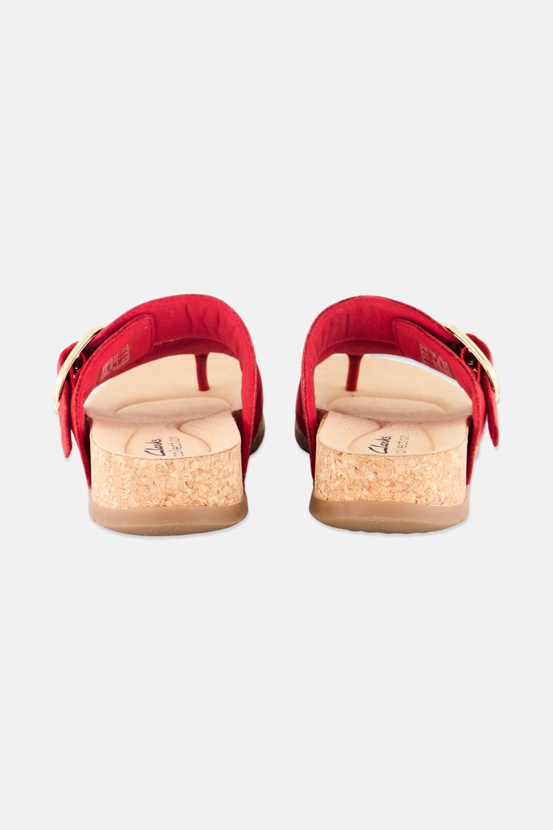 clarks Women Reileigh Park Slip On Sandals, Multicolor - Image 2