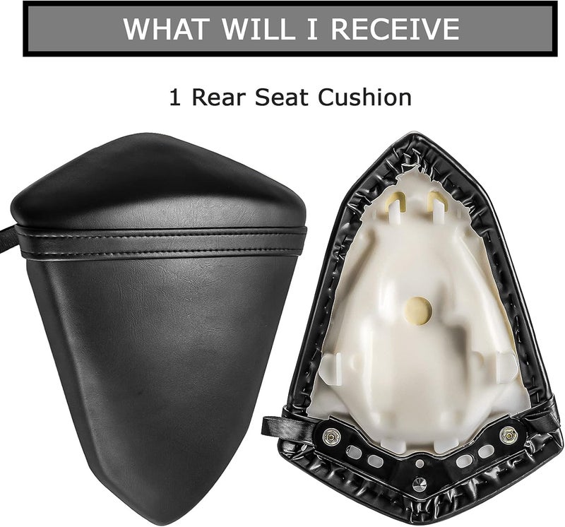 PSLER Seat Pillion Cushion for Ninja 300 300R EX300 2013-2019 Passenger Seat - Image 5
