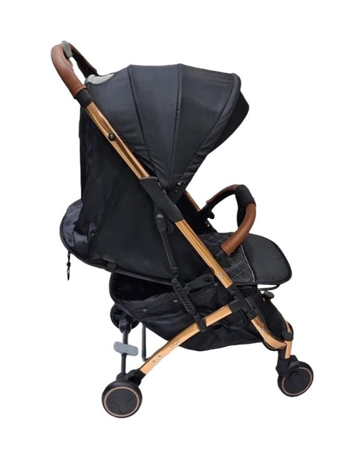 Baby Foldable Stroller With Multiple Recline Position And Adjustable Canopy - Image 3