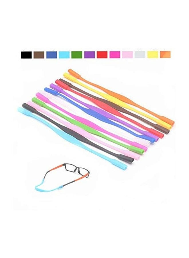 اليشمك مجموعة سلاسل لتثبيت النظارة الطبية من 12 قطعة - Image 2