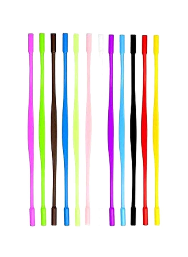 اليشمك مجموعة سلاسل لتثبيت النظارة الطبية من 12 قطعة - Image 1