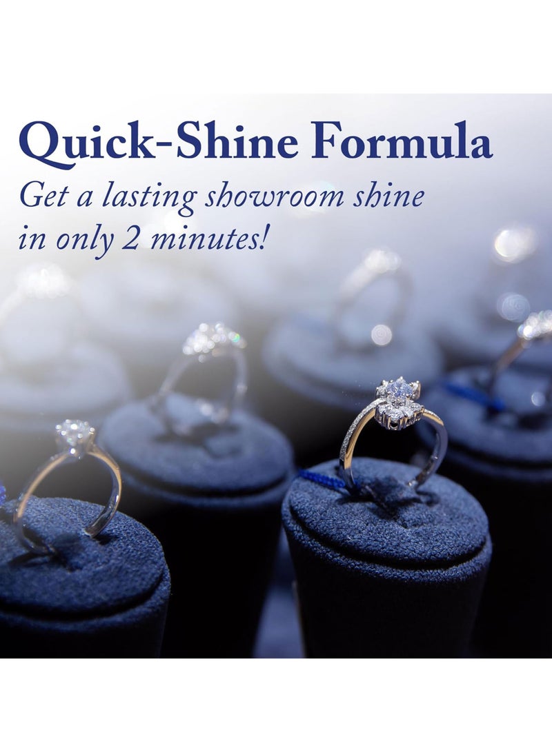 Goddard's Jewelry Cleaner, Tarnish Remover, Cleaning Solution for Silver, Gold, Diamond, Gemstone Jewelry, Ammonia Free, Includes Brush & Basket, 6 oz - Image 5