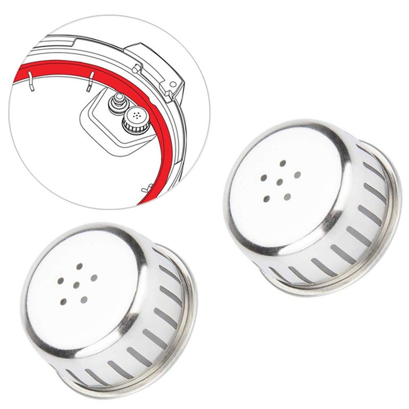 ZoneFly AntiBlock Shield for Instant Pot 2 Pack Anti block Shield for Instant Pot Models DUO Mini DUO Plus Mini LUX Mini DUO60 DUO80 V2 Ultra 60 LUX50 LUX60 and LUX80 by ZoneFly