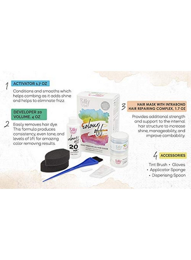 Punky Color Colour Off Kit Hair Color Remover For Temporary Semipermanent Demipermanent And Permanent Hair Dye - Image 4