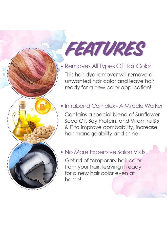 Punky Color Colour Off Kit Hair Color Remover For Temporary Semipermanent Demipermanent And Permanent Hair Dye - Image 5