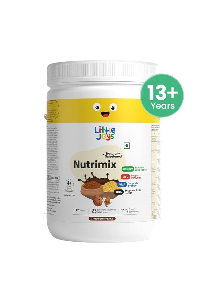 Little Joys Chocolate Nutrimix 13 Years Naturally Sweetened With Dates And Jaggery 350g - Image 1