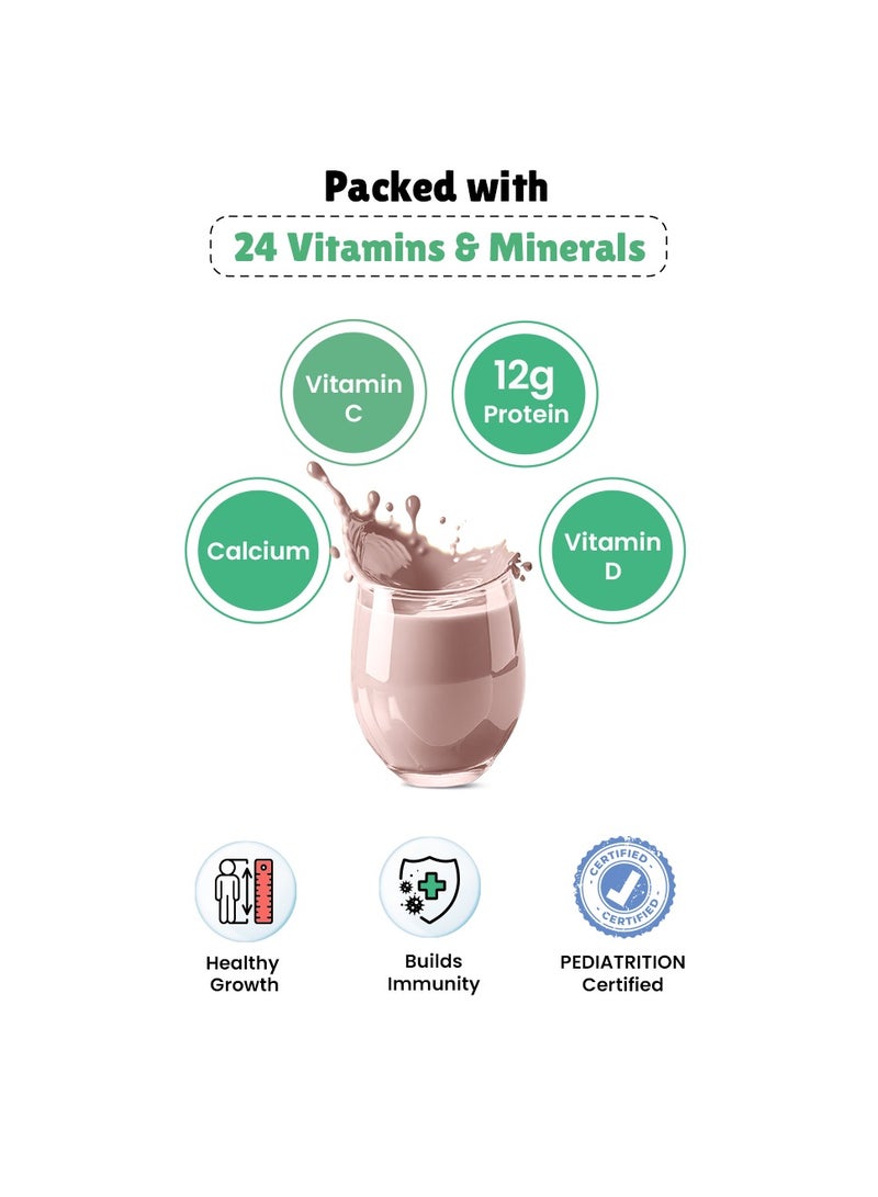 Little Joys Chocolate Nutrimix 13 Years Naturally Sweetened With Dates And Jaggery 350g - Image 3