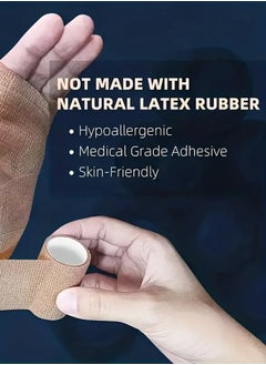 King Mariot Burncare Relieve Burn Gel + Instant Cold Compress + Adhesive Elastic Bandages Sterile Plaster Strips | First Aid Kit Essentials for Burns, Injuries, Muscle Pain | Pain Relief Kit  - Image 4
