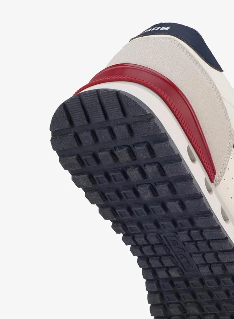 Lee Cooper WHITE Men Colourblock Lace-Up Ankle Sneakers for Men | Best Price UAE