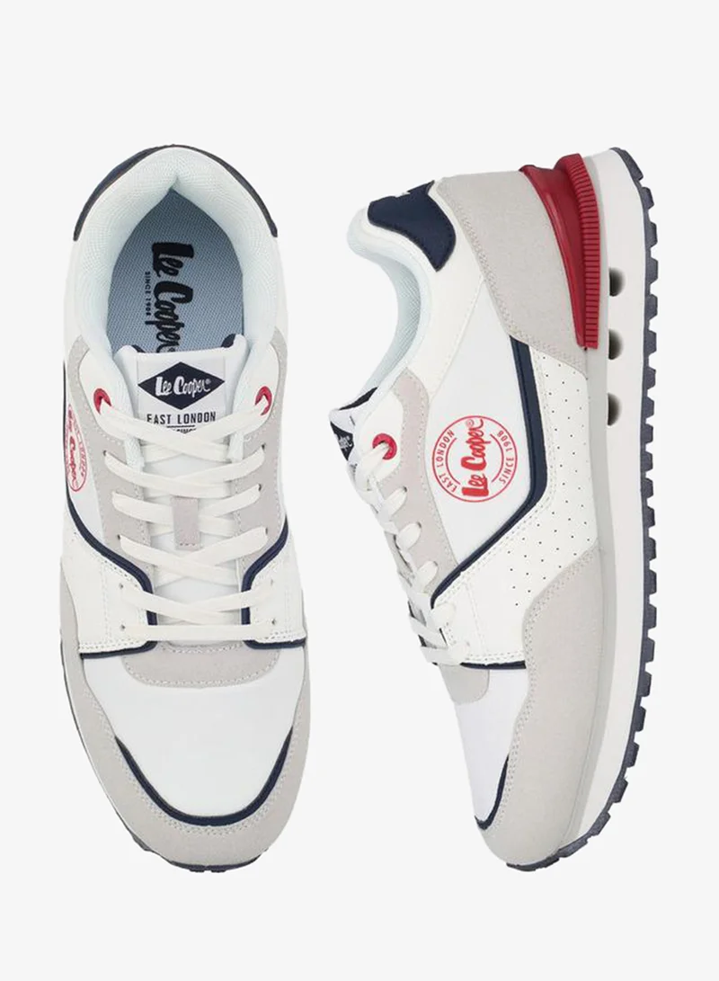 لي كوبر Men Colourblock Lace-Up Ankle Sneakers