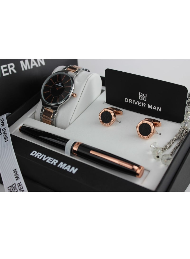 MAN A luxurious four-piece men's watch set