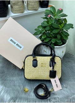 Miu Miu Bowling Pleated Vintage Crossbody Shoulder Bag 