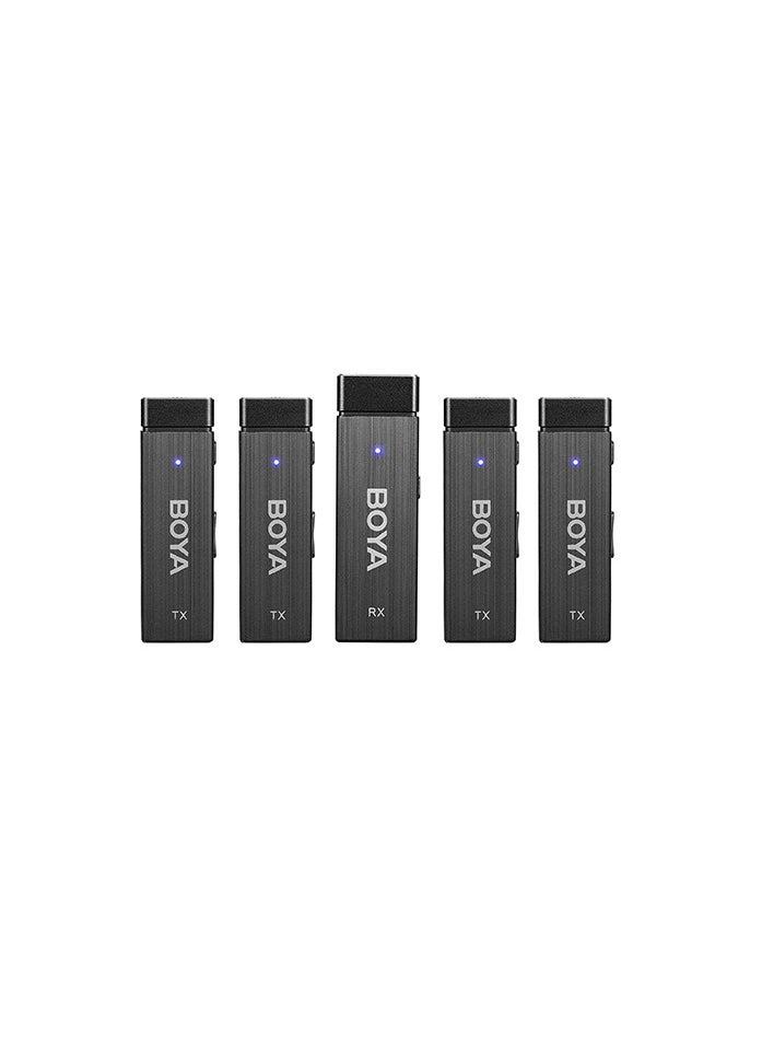 BOYA BOYA BY-W4 Wireless Lavalier Microphones  - Image 1