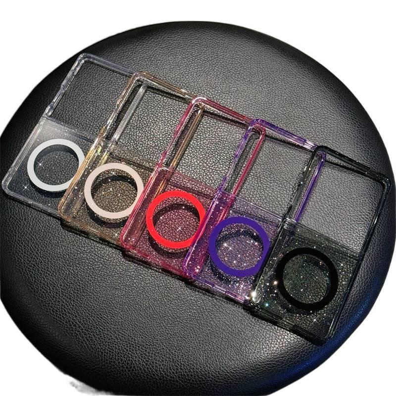 غطاء MagSafe | حماية من السقوط | مغناطيس قوي | مقاوم للصدمات لـ Samsung Galaxy Z Flip 5 | شفاف - Image 3
