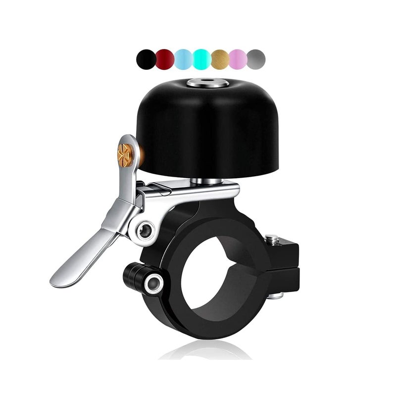 Greallthy Bike Bell Classic Brass Bicycle Bell,Bike Bells for Adults Kids,Loud Sound Bells Fit for 0.87-1.25in/22.2-31.8mm Bicycle Handlebars,Road Mountain Bike Accessories. - Image 1