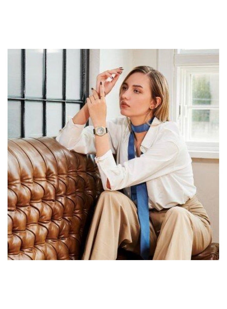 G-SHOCK Casio G-shock Women's Watch GM-S2100BC-1A Yellow gold Metal Bezel with Black Strap - Image 4