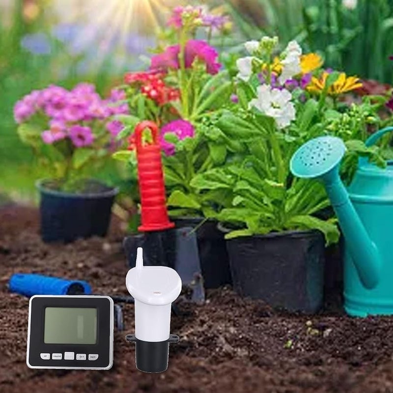 Water Tank Level Gauge with Temperature Display IP43 Waterproof ABS Sensor High Low Alarm - Image 4