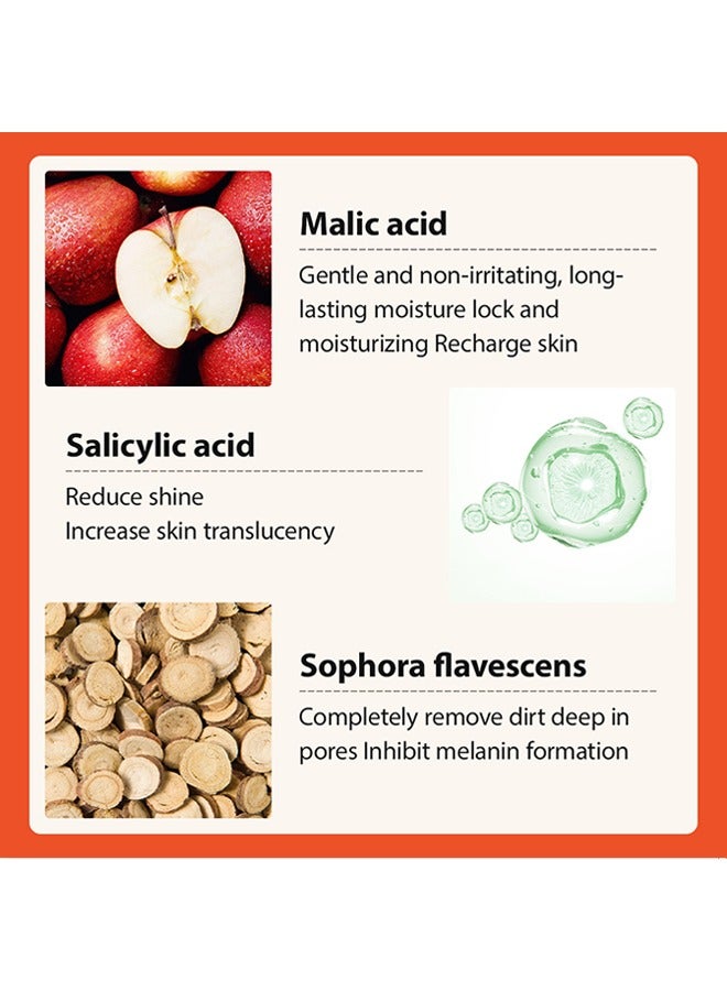 MOOYAM Acne Face Cream-4% Lacticacid & 3% AHS & 1.5% BHS  &0.2% Zinc Pca & 0.2% Vitamin B6, Lactic Acid Treatment Cream Acne AHA Face Cream Anti-Acne Moisturizer 30g - Image 3