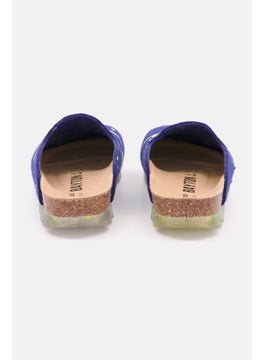 BAYTON Kids Girl Malonki Slip On, Navy  - Image 2
