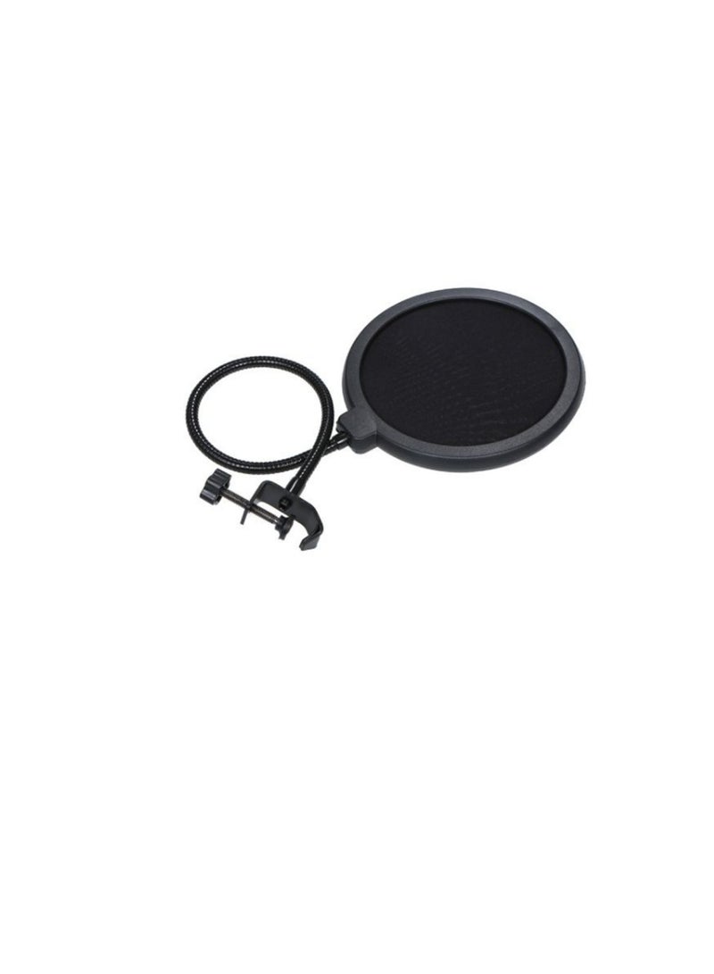Mic Shield Microphone Pop Filter 818-LU Black  - Image 2