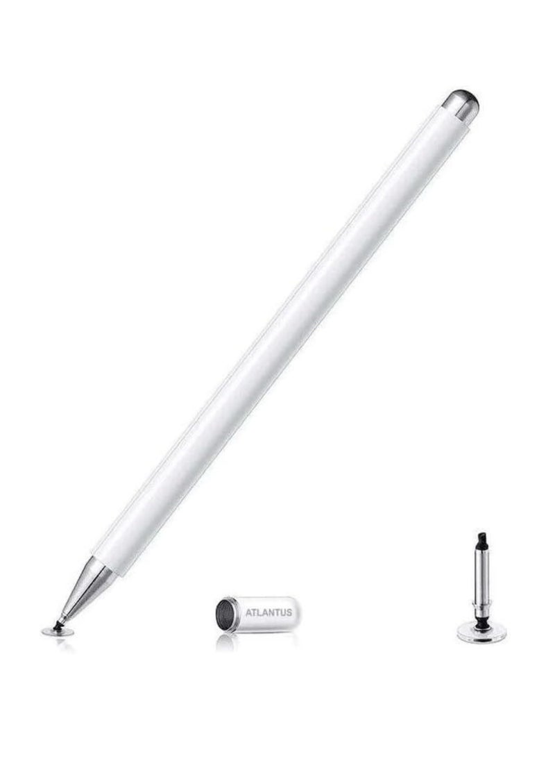Stylus Pen for Touch Screens Samsung Apple Ipad Capacitive Pen With High Sensitivity and Magnetism Cover Cap With Fine Point Disc Tip Universal for Iphone Ipad and Other Touch Screens
