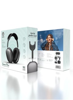 GREEN LION Encore Max Headphone with ANC and Protective case / Active Noise Cancellation / 12H Playtime / Detachable Ear Cushion / 180H Standby Time / Auto Power On/Off - Black  - Image 5