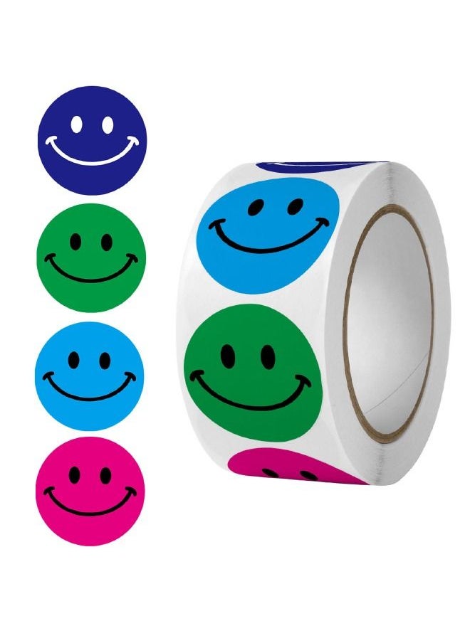 500-Piece Smile Face Stickers Roll, Reward Stickers for Teachers Kids, Happy Face Rewards Stickers Circle Dots Stick Labels, Water Bottles, School, Home Etc, Party Supplies Stickers Roll - pzsku/Z5D8408C7BCB71850B184Z/45/_/1684591814/7daeb462-9bd9-47f2-8961-950173829dad