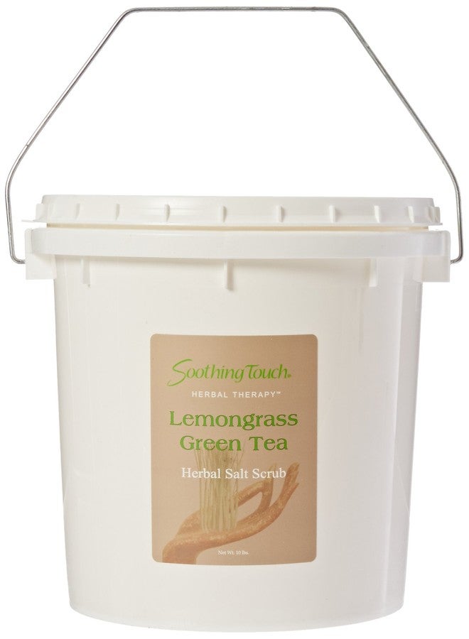 Soothing Touch W67365LG1 Salt Scrub Lemongrass Green Tea, 10-Pound - Image 1