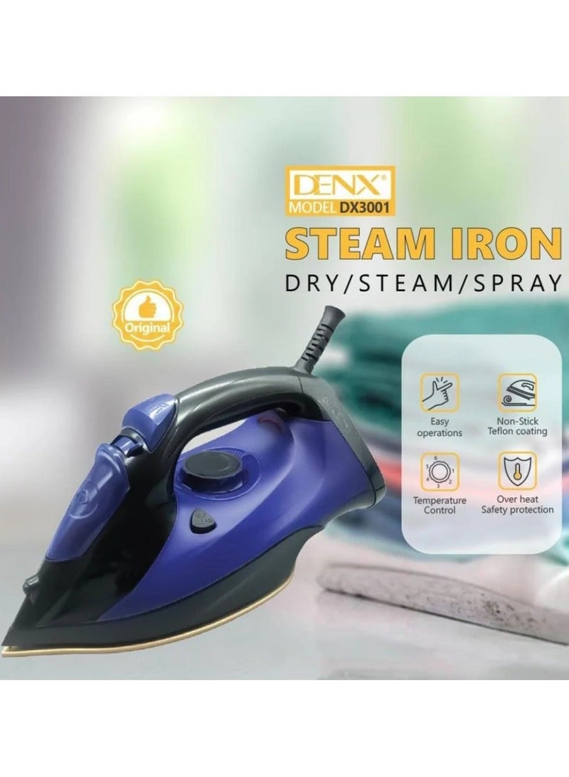 دينكس مكواة البخار DX3001 - سر المظهر المثالي كل يوم - Image 3