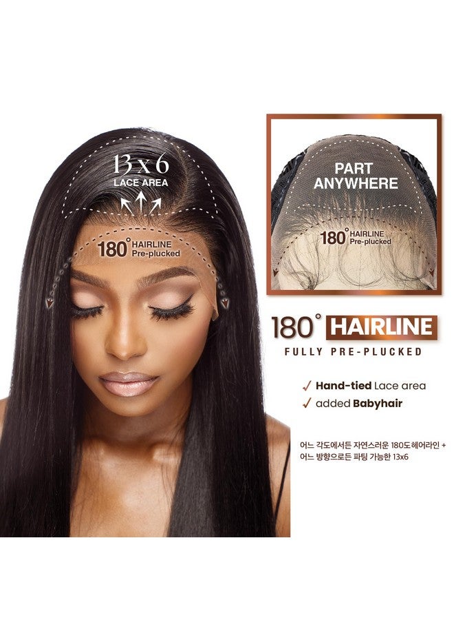 Sensationnel Bare Lace 13x6 wigs - Unit 4 Glueless synthetic with 180 degree preplucked hairline Non lifting 2040 larger grid thinner lace - BareLace unit 4 (1B OFFBLACK) - Image 3