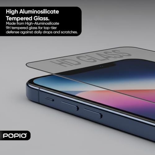 POPIO Military-Grade Gorilla Tempered Glass For iPhone 17 Pro Max | 9H Hardness, Edge-to-Edge, Bubble-Free - Image 3