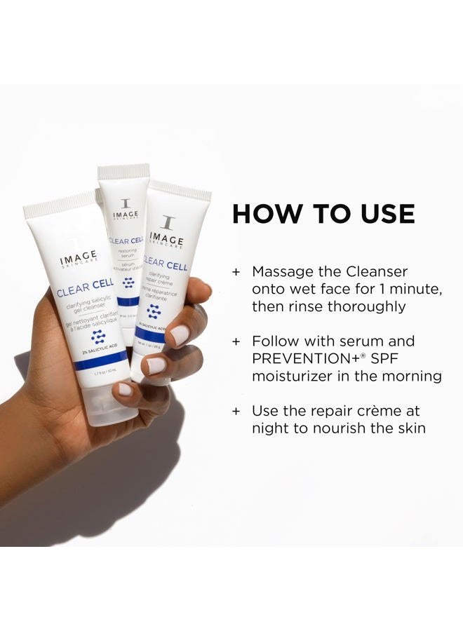 iGK مجموعة نظام العناية التمهيدية 3 خطوات للبشرة الصافية والمظهر الصحي، إصدار محدود للعطلات، أبيض، 3.2 أونصة - Image 5