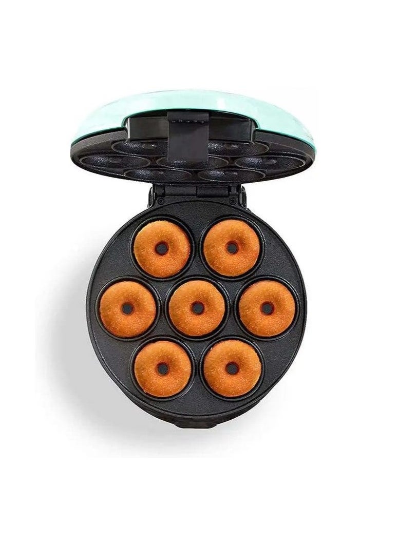 BJollys Mini Donut Maker Machine for Kid-Friendly Breakfast | Snack | Desserts & More with Non-stick Surface | Makes 7 Doughnuts  - Image 2