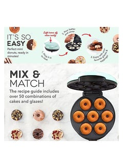 BJollys Mini Donut Maker Machine for Kid-Friendly Breakfast | Snack | Desserts & More with Non-stick Surface | Makes 7 Doughnuts  - Image 5
