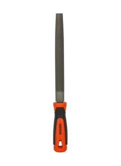 BLACK+DECKER Black+Decker 200mm 2Nd Cut Bimaterial Steel Half Round File. Bdht22146  - Image 1