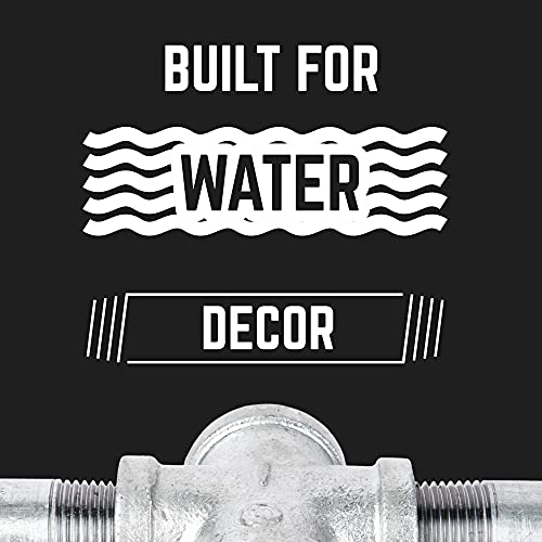 PIPE DECOR PIPE DÉCOR 3/4 in. Authentic Galvanized Malleable Iron Union, 4 Pack, for DIY Pipe Furniture Building and Regular Plumbing Applications - Image 4