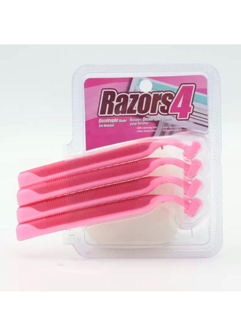 Women's Personal Care Manual Hair Removal Razor Set of 8 - Image 1
