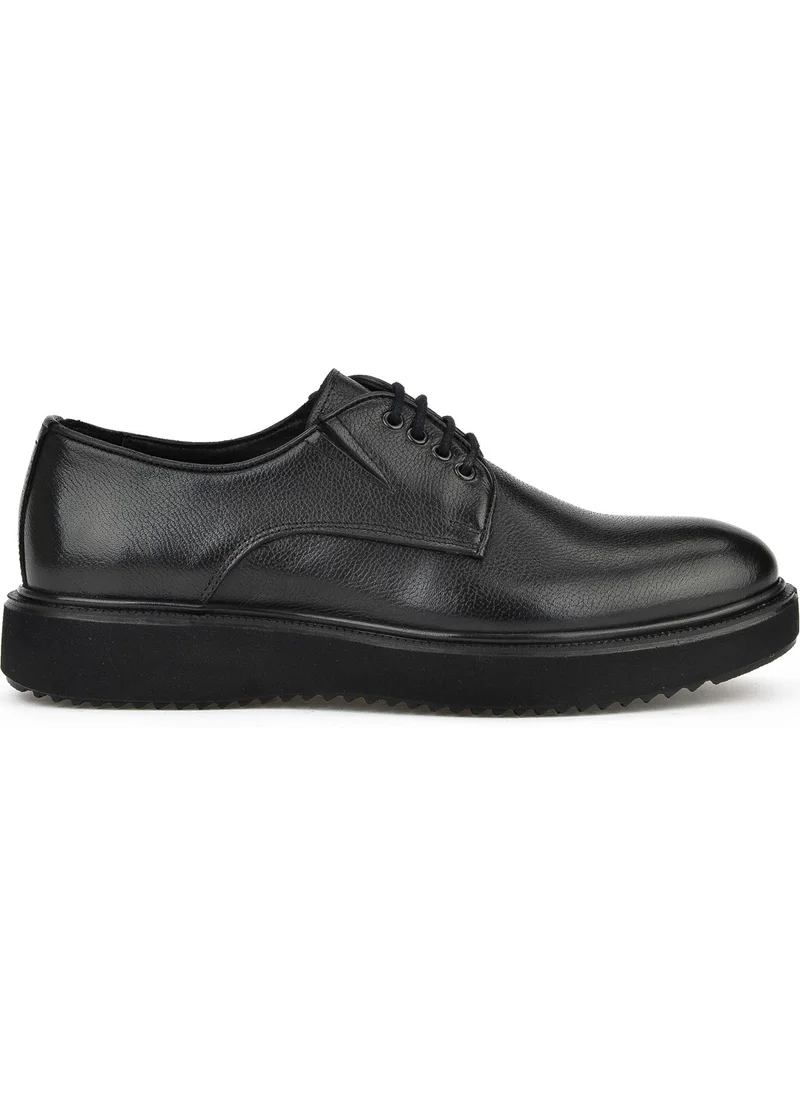 Ziya Men's Leather Shoes 1511025Z482 Black