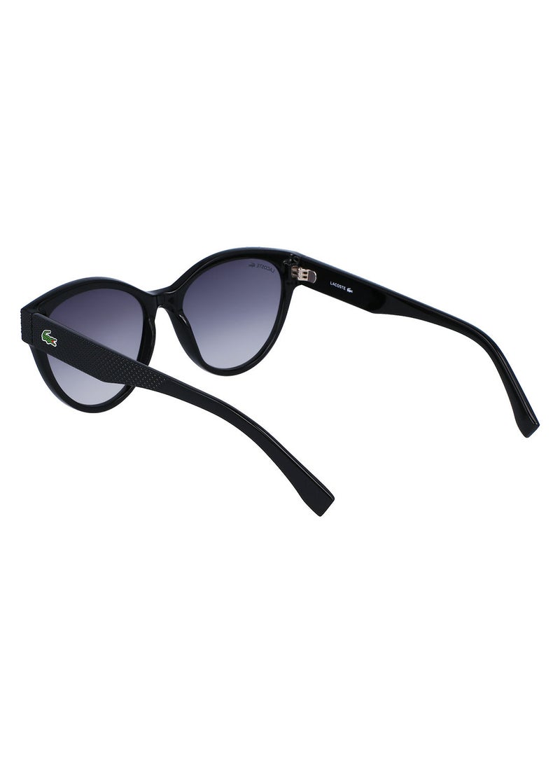 LACOSTE عين القطة ذات الحواف الحيوية الكاملة لاكوست صنز L983S 5517 (001) أسود - Image 3