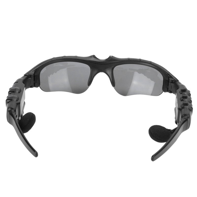 Intelligent Bluetooth Sunglasses Black + Yellow Lens Anti-UV400 Polarized Hi-Fi Stereo Wireless Sports Glasses - Lightweight Multi-Function Driving Bluetooth Glasses for Outdoor Sports Daily Use - Image 4
