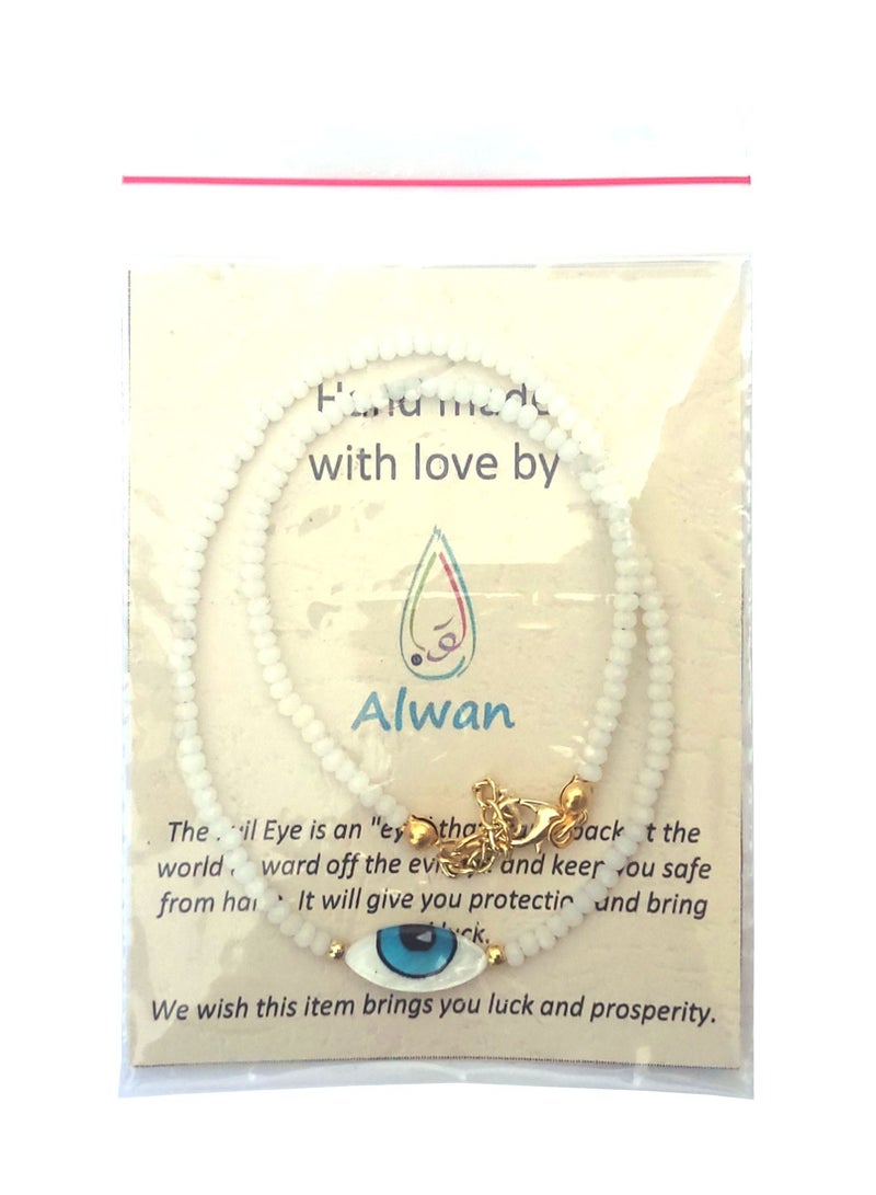 Alwan قلادة من الكريستال مع عين الشر - Image 4