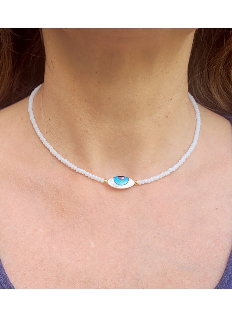 Alwan قلادة من الكريستال مع عين الشر - Image 3
