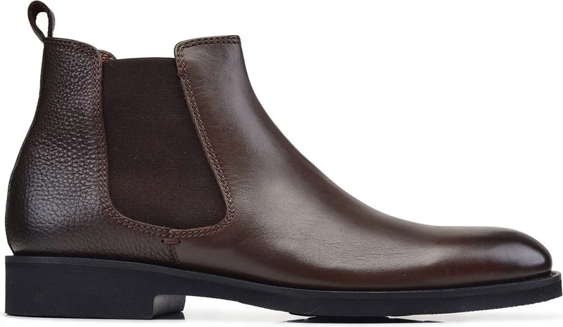 Nevzat Onay Brown Classic Chelsea Men's Boots -12533-