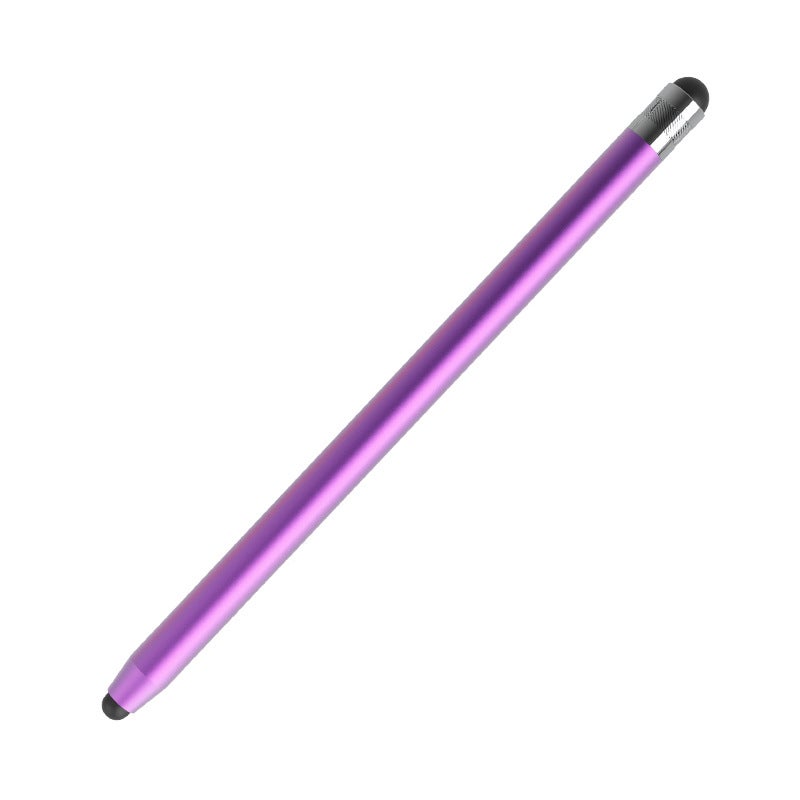 Dual Rubber Tip Stylus Pen for Apple Huawei iPad 115 purple 