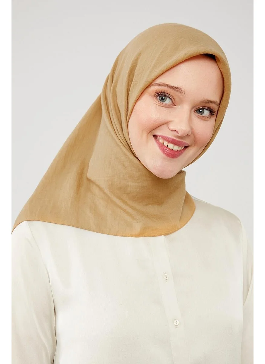 ليفيدور Cappuccino Plain Luxury Cotton Jazz Scarf