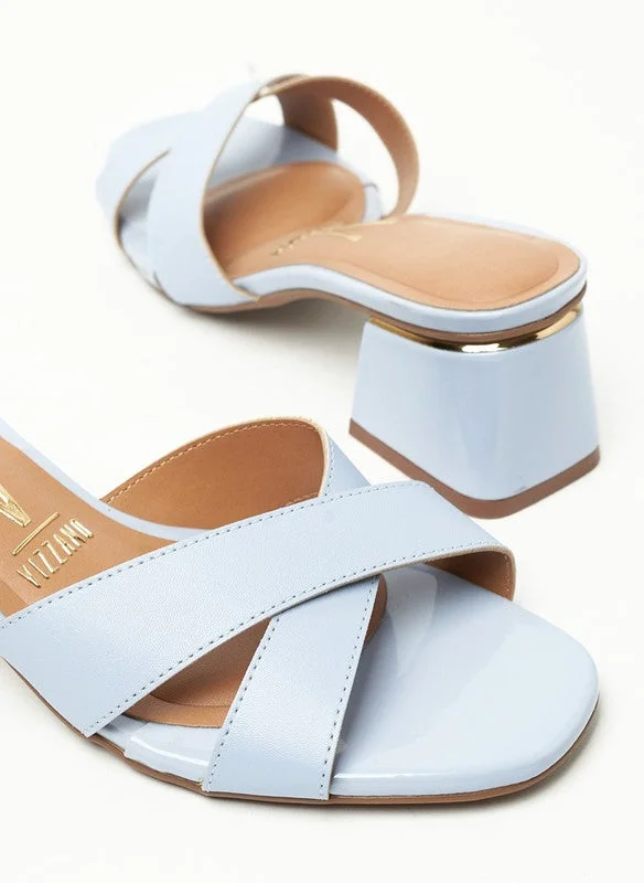 VIZZANO Jeans Heels Sandal for Women – Stylish Ladies Heel Sandals & Sling Back Heels for Girls for Women | Best Price UAE